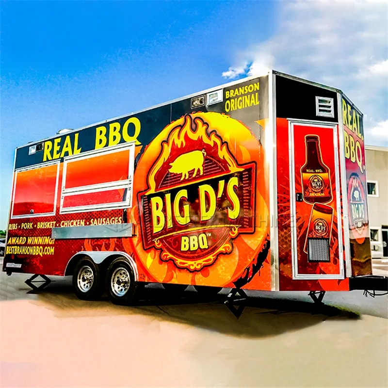 Food trucks and trailers for mobile food business